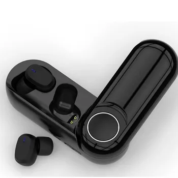 

TWS new best selling wireless Bluetooth headset with charging bin stereo Earpiece sports game Earphone for iphone xiaomi huawei
