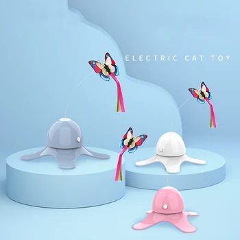 

Automatic Funny Cat Equipment Toy Stick Interactive Cat Toys for Kitten Cats Educational Pet Electrical Toy Pet Puppy Supplies