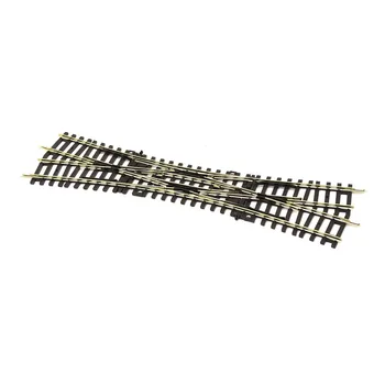 

HO Model Railway Train Double Track Model 1 87 DKW Railroad Track Toy Cossing Turnout Building Train Accessories for Diorama