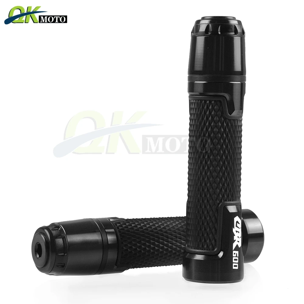 Аксессуары для мотоциклов 7/8 ''22 мм CNC алюминиевая рукоятка руля и ручка торцевой ползунок крышка вилка часть для Honda cbr600 CBR600