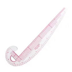 Règle de couture multifonction 6501 en plastique, courbe française, mesure, tailleur, fabrication de vêtements, règle de flexion à 360 degrés, outils 