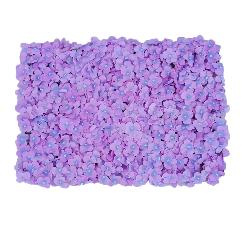 Wedding Floral Artificial Silk Flower Wall Panel Wedding Venue Cafe Decor