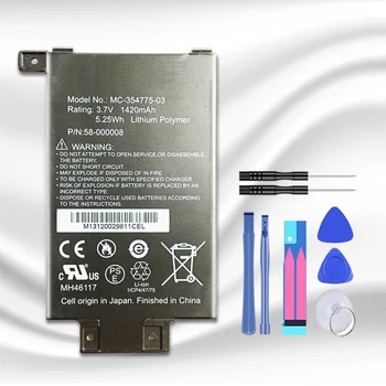 

MC-354775-03 58-000008 battery for amazon kindle PaperWhite S2011-003-S 58-000008 MC-354775-03 DP75SD1 battery