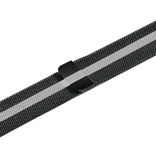 camouflag milanese Loop Bracelet Stainless Steel band For Apple watch series 4 5 40mm 44mm band for iWatch strap 1 2 3 42mm 38mm - Цвет ремешка: black-gray-black