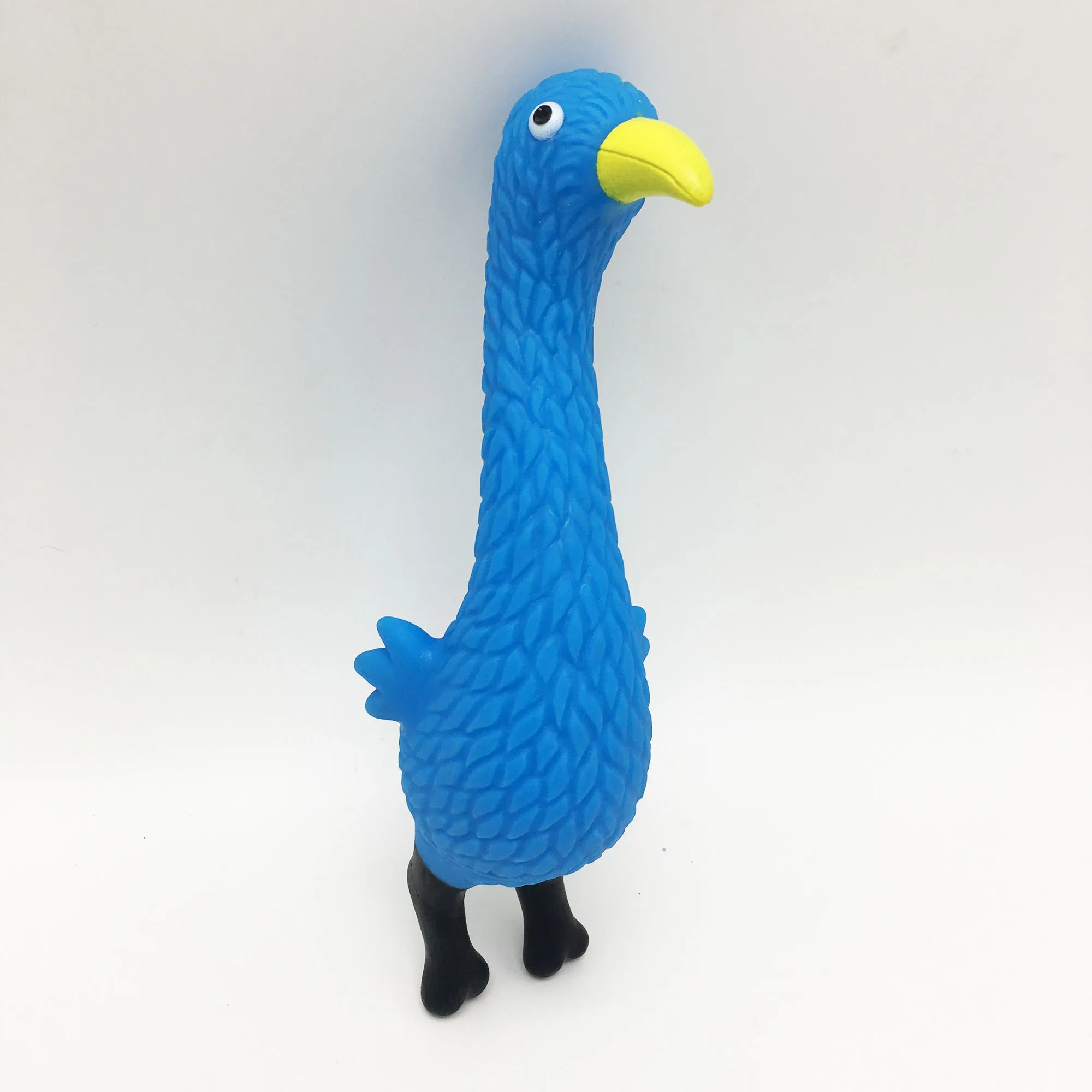 Blue bird Bonzerpet собака винил скрипучий кричащий жевательный милый мультфильм прорезывание зубов молярная прочная игрушка для домашних животных - Цвет: Blue bird