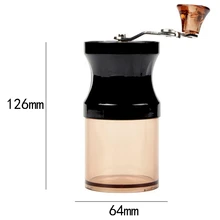 Ретро портативный ручной кофемолка керамическая ядро пряный кофе в зернах