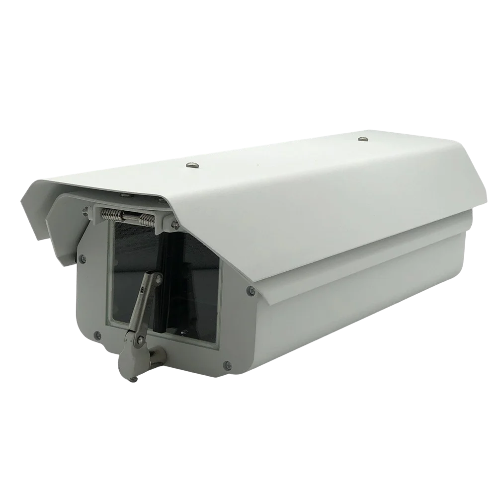 12 Inch Security CCTV Camera Housing 24V AC Windshield Wiper Heater Fan Outdoor Waterproof Surveillance Camera Protection Box