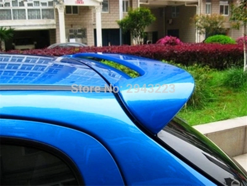 SHCHCG для peugeot 206 207 спойлер 2008-2013 ABS пластик Неокрашенный Грунтовка цвет заднего крыла Спойлер покрытие украшение автомобиля Стайлинг