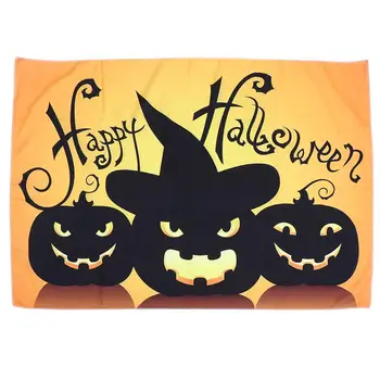 

Halloween Party Tapestry Hangning Cloth Funny Happy Halloween Wall Hanging Wall Background Painting Home Living Room