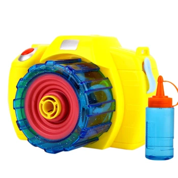 

Fully Automatic Electric Children's Camera Model Blowing Bubble Music Glowing Toy