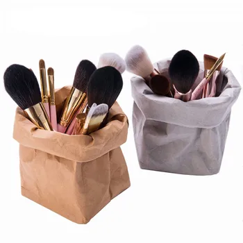 

Nordic Style Cosmetic Collection Bag Cosmetic Brushes Holder Bag Organizer Storage Pouch Makeup Tools
