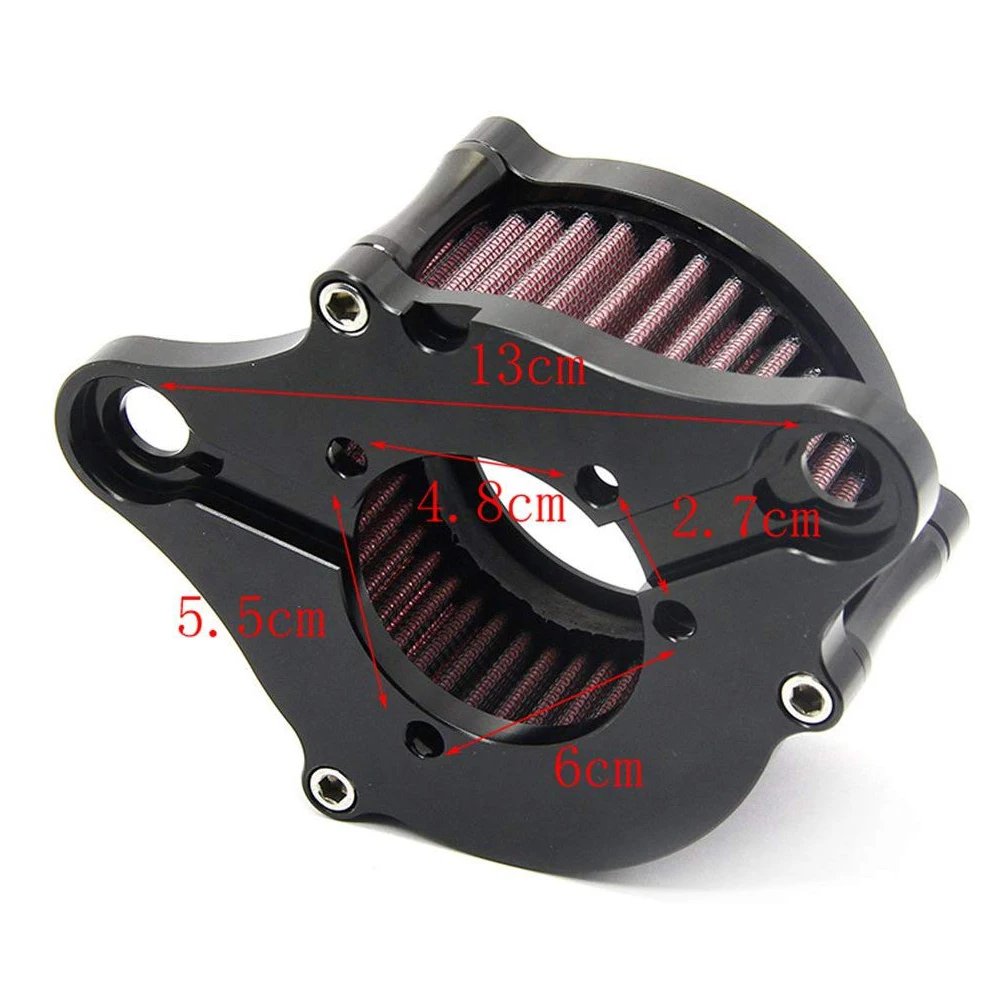 Мотоцикл воздухоочиститель Впускной фильтр системы для Harley Sportster X48 XL883 1200 2004