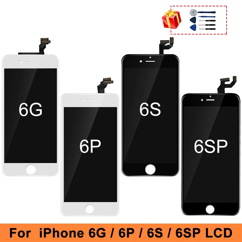 Сенсорный ЖК-экран для iPhone 6S 6 Plus 6G запасные части | Мобильные телефоны и