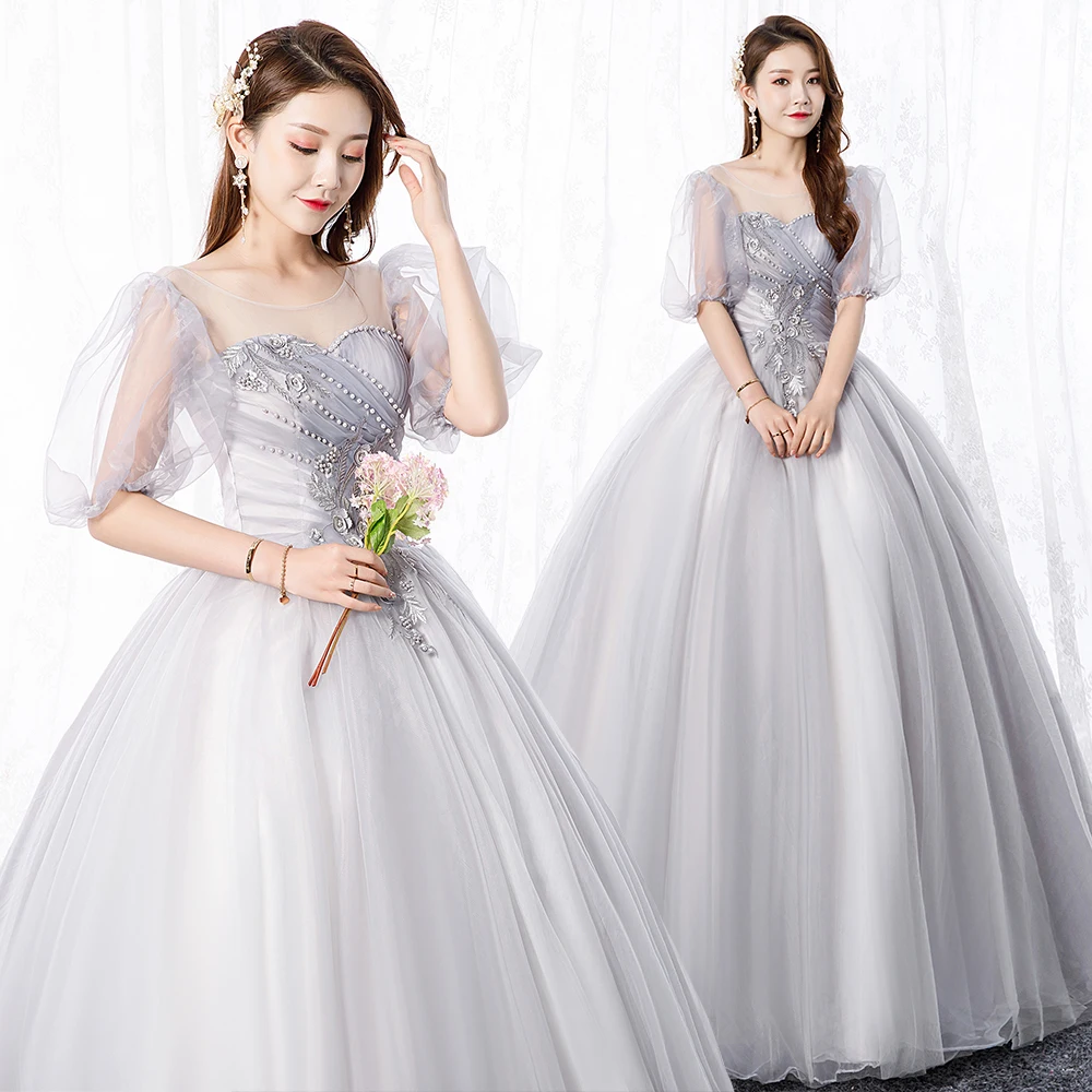 

Quinceanera Dress 2020 New Gryffon Party Prom Ball Gown Luxury Beads Vintage Lace Quinceanera Dresses Plus Size