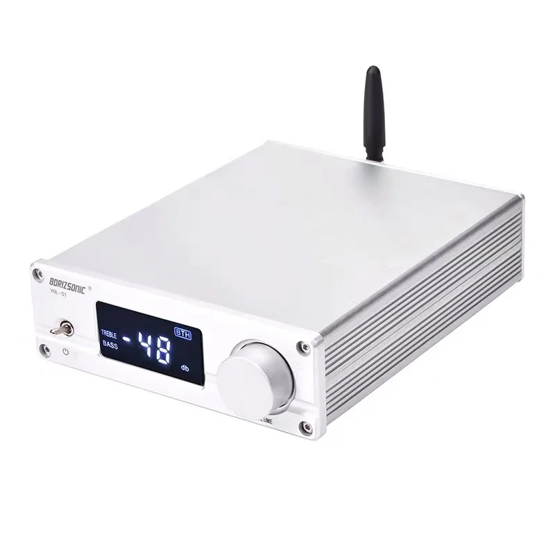 NJW1194 Bluetooth 5,0 APTX стерео приемник дистанционного предусилитель 5 способ Вход регулятор громкости предусилитель с высокими частотами бас светодиодный дисплеем