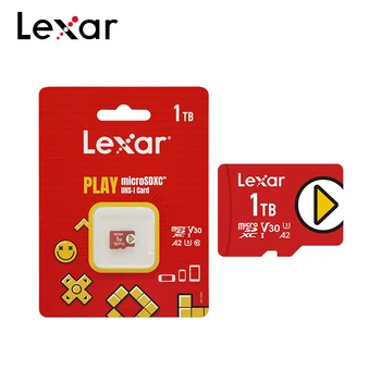 

Genuine Lexar Play Card 1TB SDXC V30 A2 C10 UHS-I TF Memory Card High Speed Max 150MB/s Micro SD Card For Nintendo Switch/Tablet