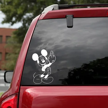 

Fun Mickey Mouse Car Stickers For Cars Decal Vinyl Stickers Auto Sticker Oil Tank Cover Decoration Car Styling