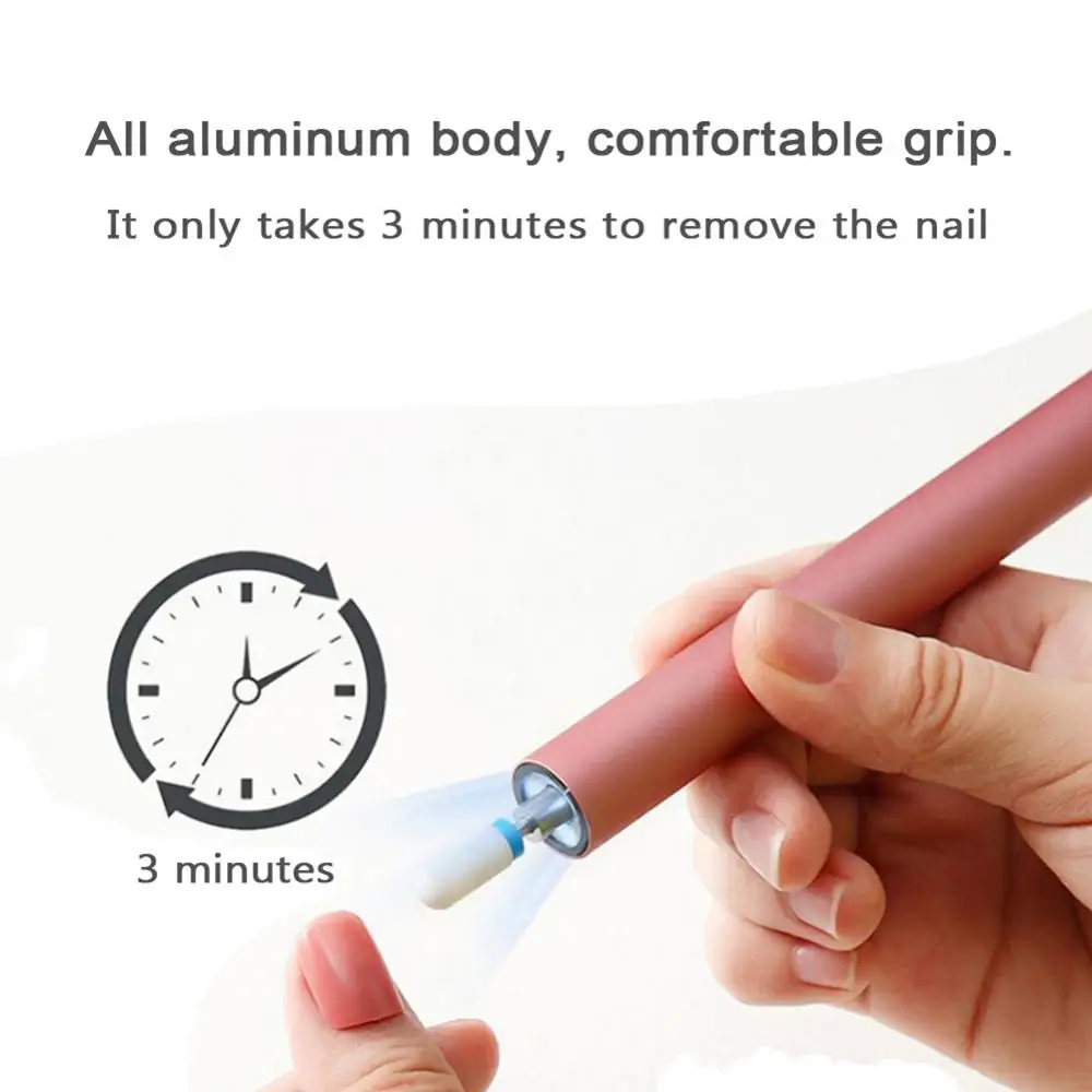

Electric Nail Drill Machine 12000rpm Profession Manicure Pedicure Machine Milling Cutter Accessories Nail File Manicure Tool Kit