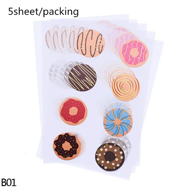 5sheets S01 25 шт. розовое золото крафт бумажный мешок горошек волна полоса конфеты хлебобулочные изделия сумки для DIY свадьбы День рождения подарок упаковка Deco питания - Цвет: 5sheets S01