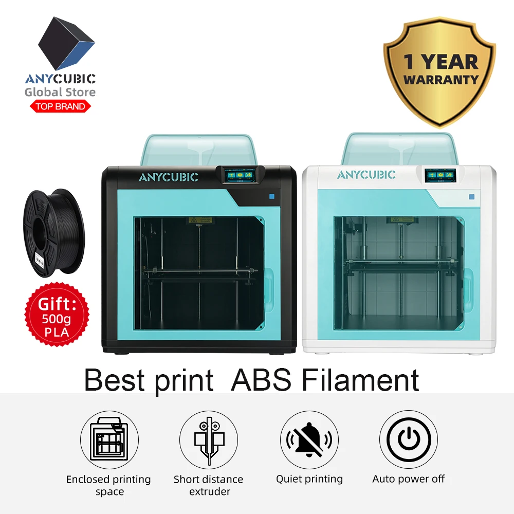 Anycubic 4MAX Pro DIY 3D принтер размера плюс высокая точность рабочего уровня UM2 печать