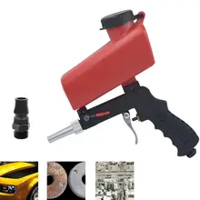1 комплект Портативный гравитационный пневматический Пескоструйный пистолет Регулируемый пистолет машина набор инструментов