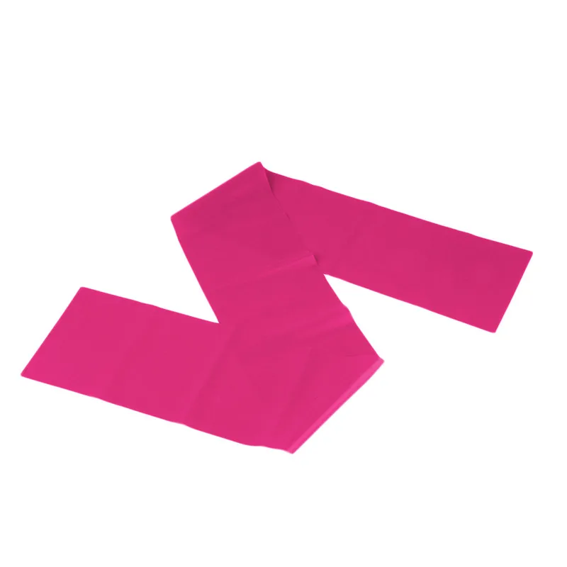 Розовый 1,2 м Фитнес оборудование Эластичный упражнения сопротивление полосы тренировки для йоги - Цвет: Розовый