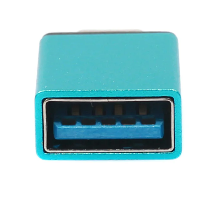 Мини тип-c к USB 3,0 адаптер из алюминиевого сплава OTG конвертер для всех тип-c мобильных телефонов планшетных ПК новое поступление