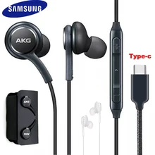 Original SAMSUNG AKG Earphones EO-IG955 Headset In-ear Type-c with Mic Wired for GALAXY NOTE 10 NOTE 20 S21 S20 Ultra headphones
