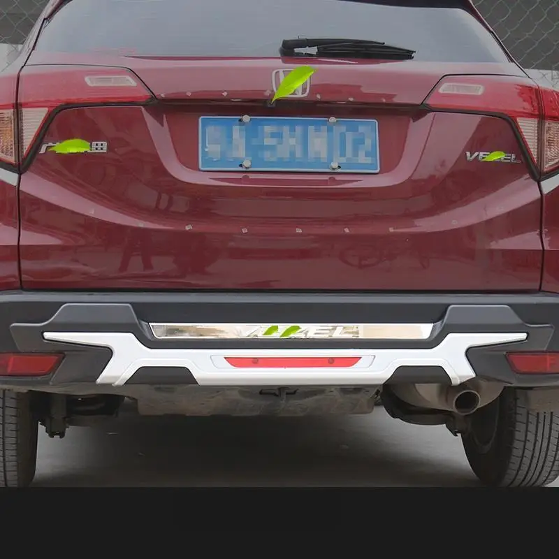 Automovil Защитная Модификация аксессуары части передний Стайлинг задний диффузор тюнинговый автомобильный бампер для губ 18 19 для Honda Vezel - Цвет: Number 15