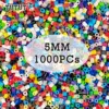 5MM 1000PCs Pixel Puzzle Iron Beads for kids Hama Beads Diy High Quality Handmade Gift toy Fuse Beads 1