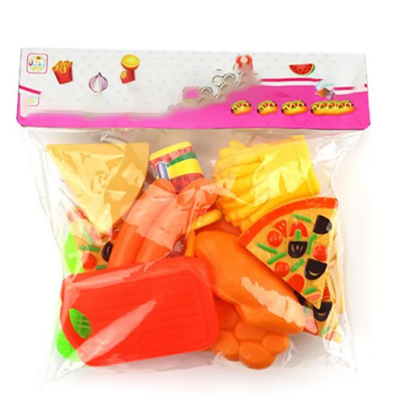 15 шт. новые сумки для готовки гамбургеров счастливая кухня Cookin Дети DIY игрушка ручной работы игрушечный миксер игрушки детская палатка кухонный набор игрушек