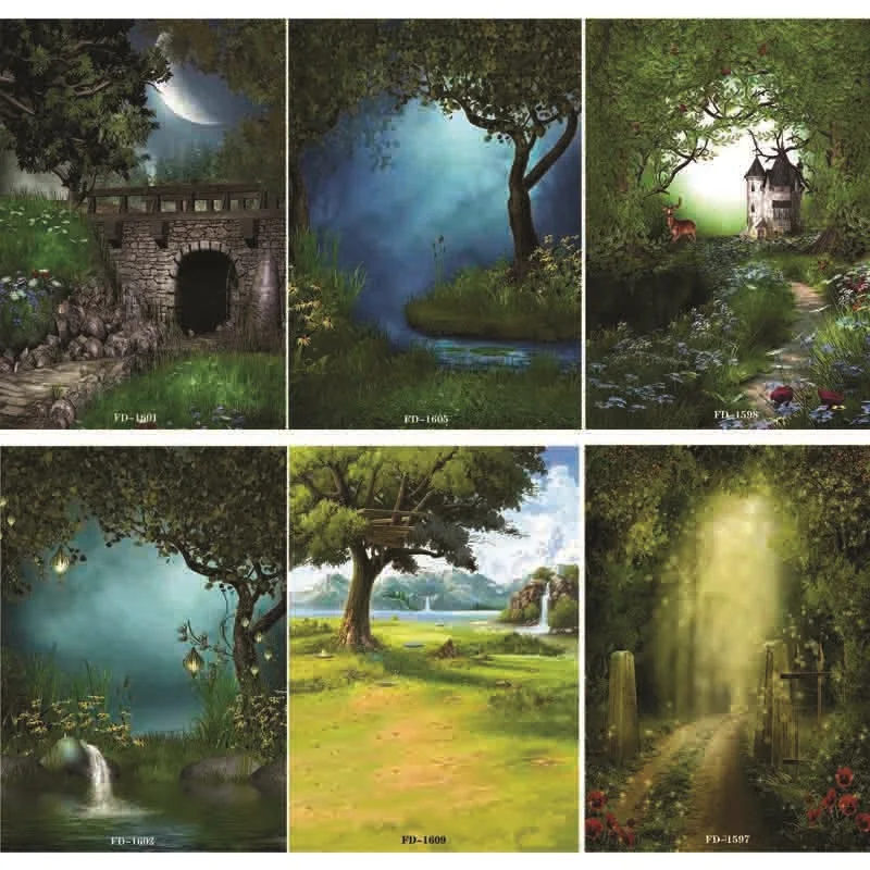 Vinyl Custom Photography Backdrops Prop fairy tale Background #0020 | Электроника
