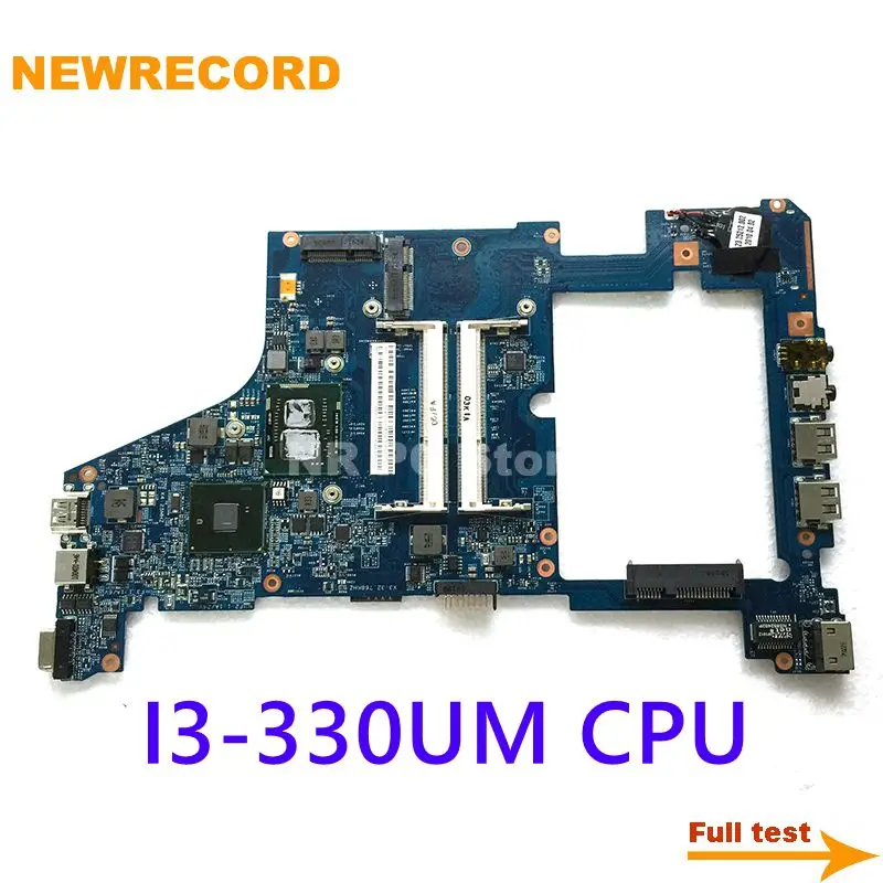 NEWRECORD 09918-2M 48.4GS01.02M MB.PTV01.001 MBPTV01001 для Acer 1830 1830T материнская плата ноутбука I3-330UM CPU DDR3