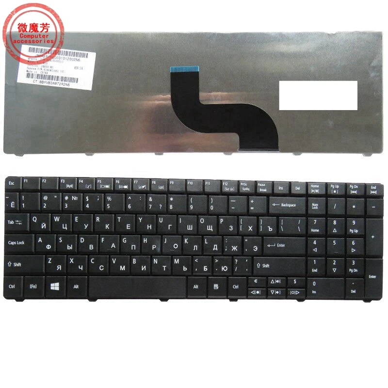 Клавиатура для ноутбука Acer черная клавиатура TRAVELMATE TM 5742G 5742Z 5742ZG 5744 5744Z|keyboard for