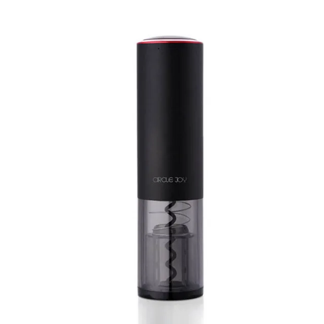 Black Xiaomi USB Многоразовая Бутылка открывалка для кухни открывающийся инструмент 2 цвета круг Joy Электрический штопор электрическая автоматическая открывалка для бутылок - Цвет: Black