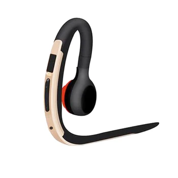 

LYMOC Y3 Bluetooth Headsets Wireless with Mic Voice Control Earphones for Workout/Business/Driving Car/Sport for Phone (Gold)
