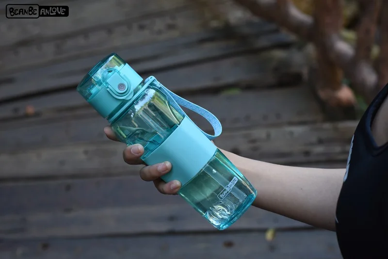 19 стиль BEANBEANLOVE чашка с соломенной прозрачной пластиковой бутылкой для воды оригиональный отскок крышка в комплекте чашка Температура Col