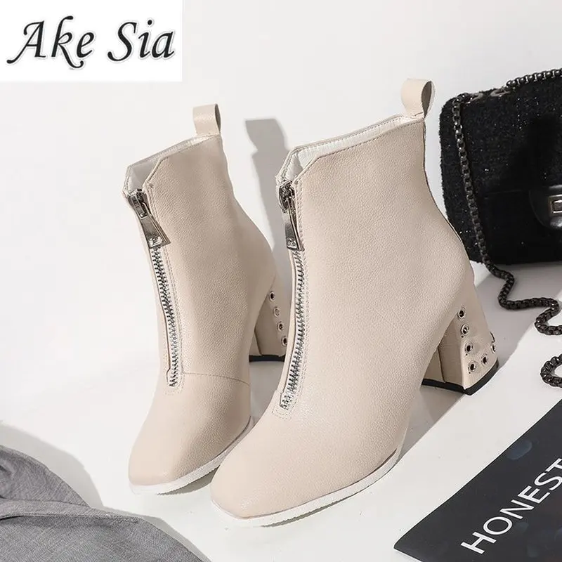 womens black soft leather ankle boots