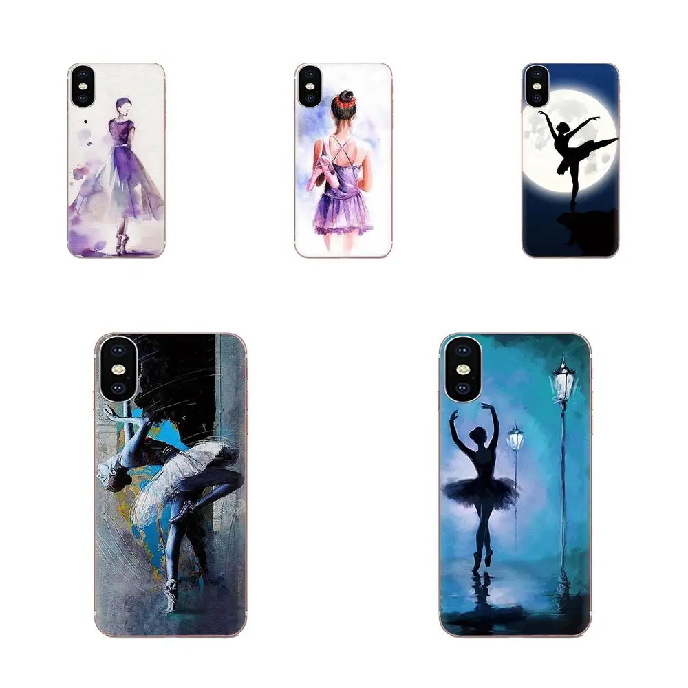 Ballerina Dance Soft Silicone TPU Transparent Cute Case For Apple iPhone 11 Pro X XS Max XR 4 4S 5 5C 5S SE SE2 6 6S 7 8 Plus | Мобильные