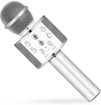 Micrófono inalámbrico con Bluetooth, dispositivo de audio y usb para Karaoke