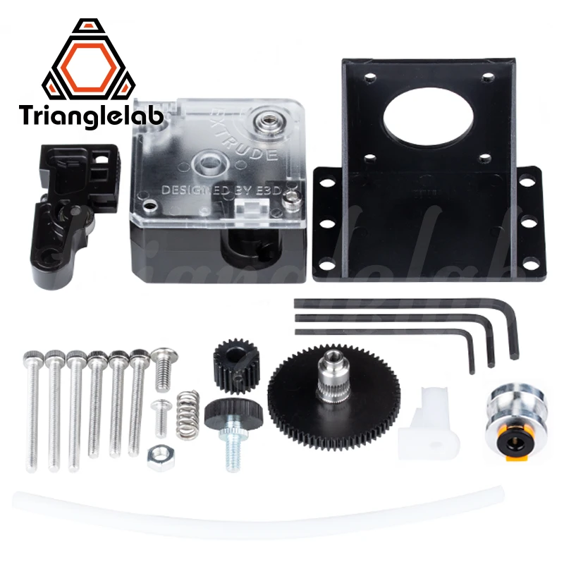 Цена Trianglelab 3D принтер titan экструдер для 3D принтер reprap MK8 j глава Боуден Бесплатная доставка Для CR10 i3 Эндер 3