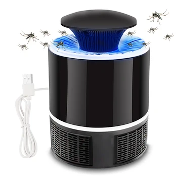 

Leyoda Mosquito Killer Lamp USB Electric No Noise No Radiation Insect Killer Flies Trap Lamp Anti Mosquito Lamp Home
