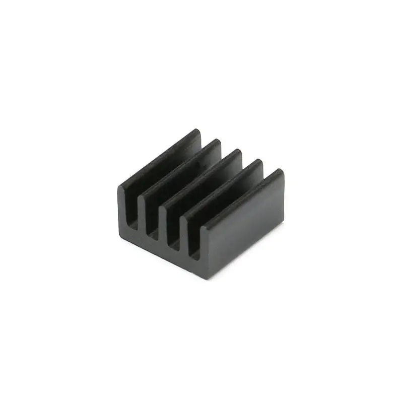 10pcs 8.88.85mm Small Tiny Silver  Black Heatsink Aluminum Heat Sink Radiator Cooler (4)