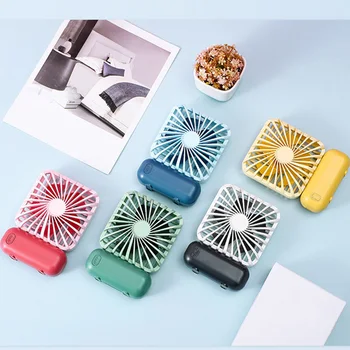 

Desktop Handheld Fan Portable USB Charging Small Fan Adjustable Foldable Cute Fan for Home Office Desktop Outdoor