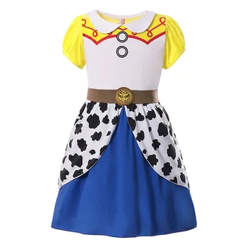 Girl Elsa Anna Princess Dress Toy Story Woody Costumes Kids Vampirina Cinderella Baby Girl Clothes elsa princess dress up