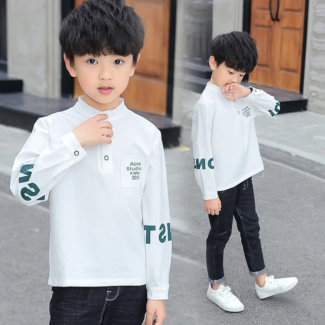 Shirt Kids Boy 10 12 Years  Shirts Boys Years Long Sleeve - Boys