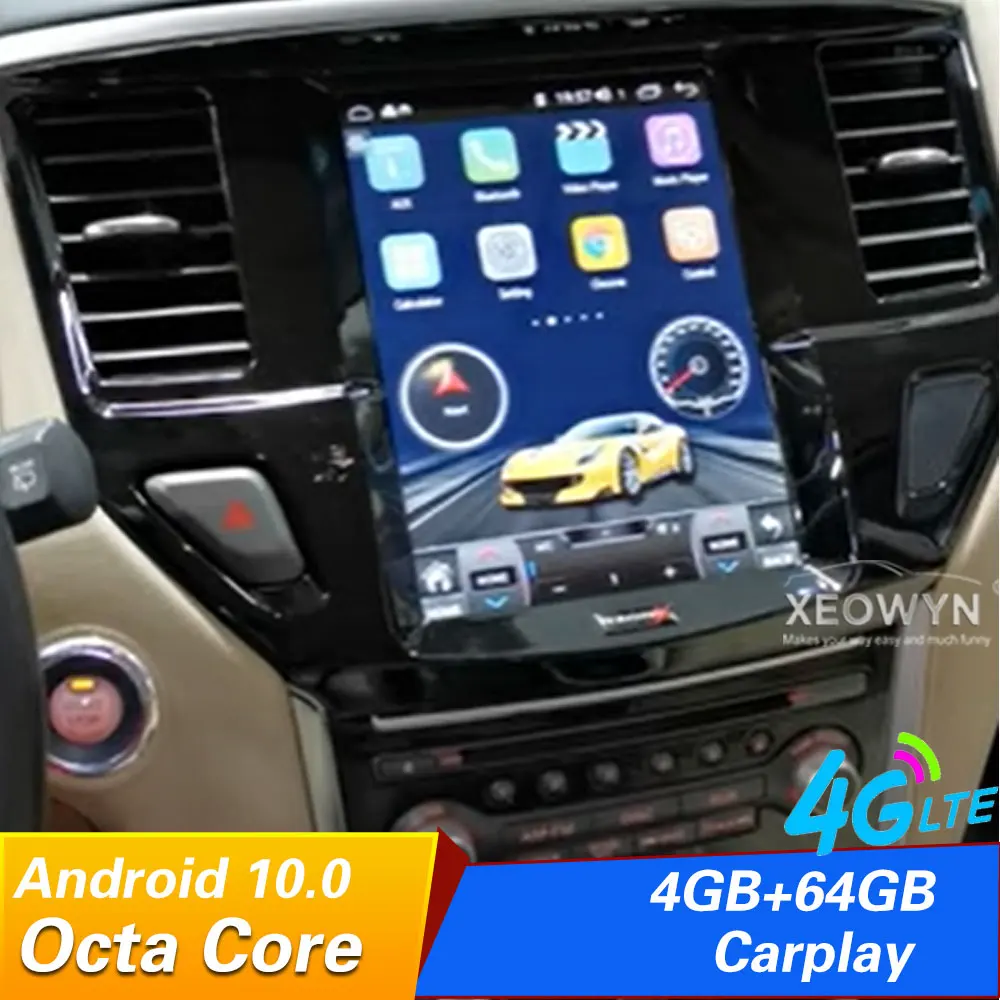 Android 10 Автомобильная интеллектуальная система Радио мультимедийный плеер для