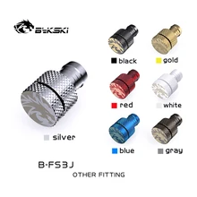Bykski – bouchon d'eau B FS3J 11.5mm, raccord de prise en laiton, adaptateur pagode à filetage G1/4, pièces de mode de refroidissement pour PC