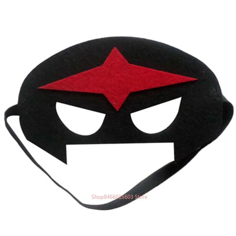 Cosplay Superhero Mask Halloween Christmas Children's Play Mask Want Birthday Party Gift Superhero Mask