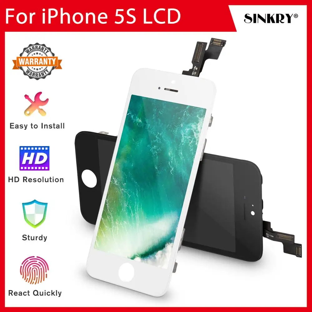 

1 Piece Grade AAA Replacement LCD Screen For iPhone 5S Display